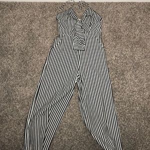 Stripped jumpsuit